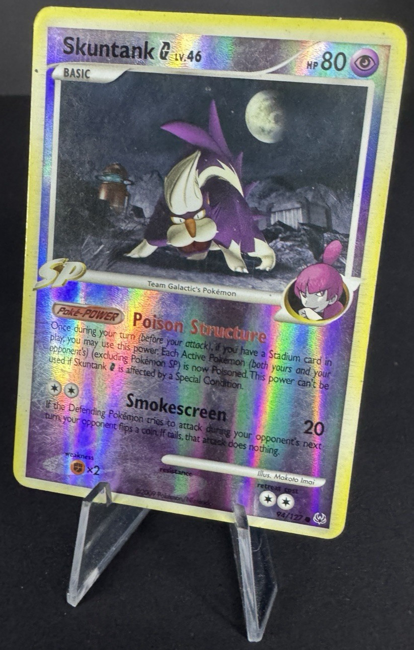Skuntank G Lv.46 94/127 Reverse Holo - Platinum Base Set - Pokémon TCG - MP