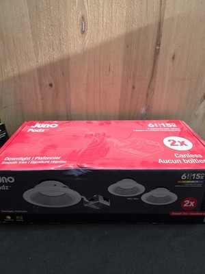 Juno PODZ 2 Pack 6'' Downlight- JPDZ6JB RDC1 WWH CP2 M2