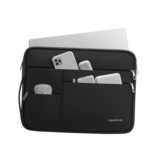 for 13.6 inch MacBook Air Case Sleeve For 13-14 inch MacBook M4/M3/M2/M1 Black