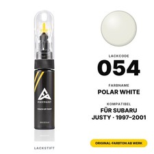 Lackstift Für Subaru Justy 054 Polar White Set Profi Lack Reparatur Kit