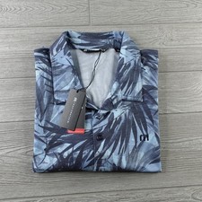 NEW Travis Mathew Polo Shirt Mens 2XL XXL Tropical Short Sleeve Floral AOP NWT