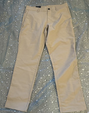 Banana Republic Men's Flat Front Pant Tan 32x30