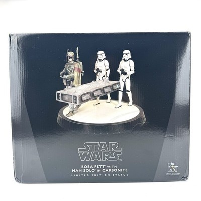 GENTLE GIANT /ボバフェット with ハンソロ イン カーボネイト Gentle Giant Star Wars Boba Fett Han Solo Carbonite Statue Figure