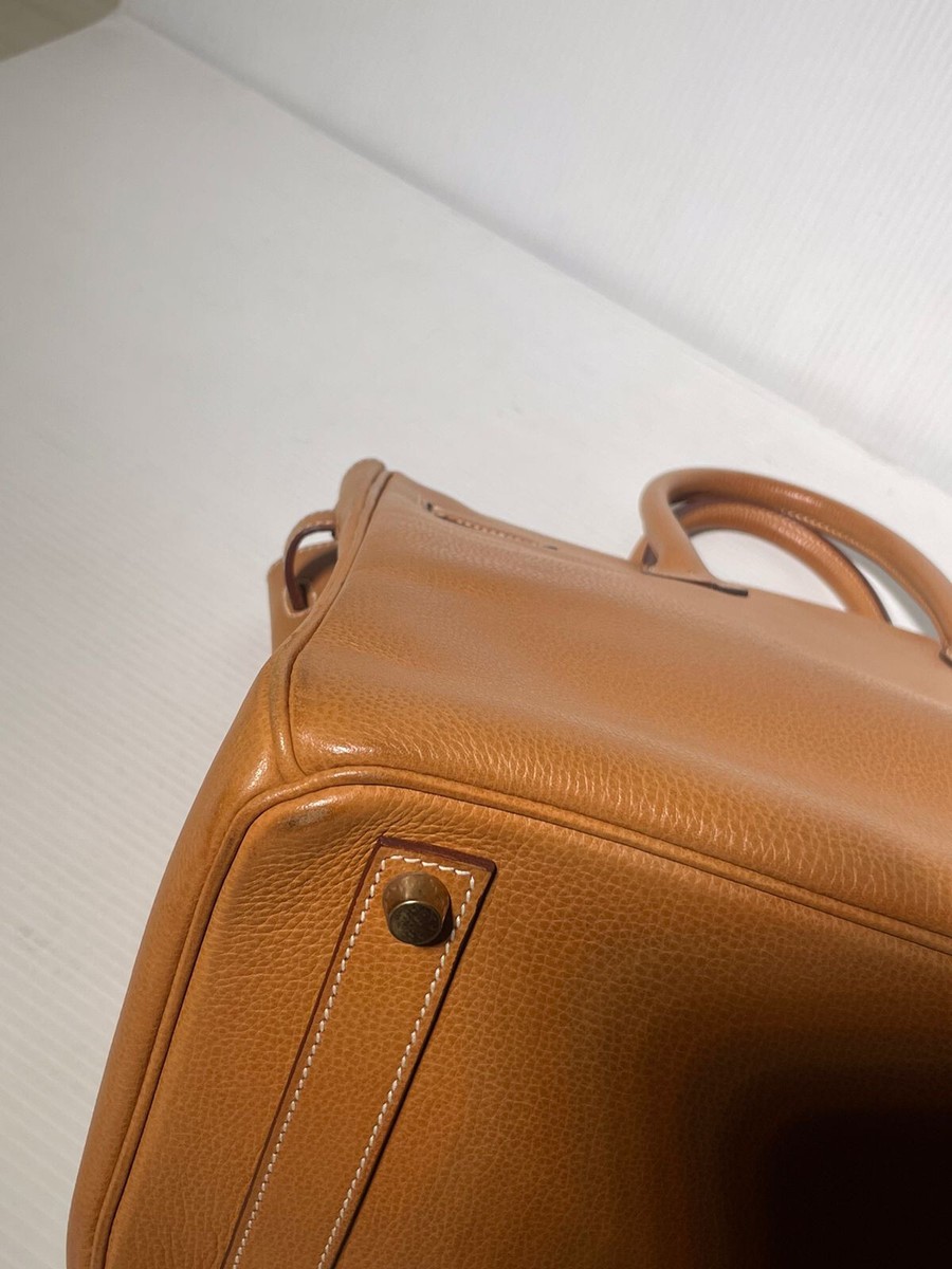 RARE ITEM Hermes Birkin 32 HAC HAUT A COURROIES Natural RARE ITEM Hermes Birkin 32 HAC HAUT A COURROIES Natural