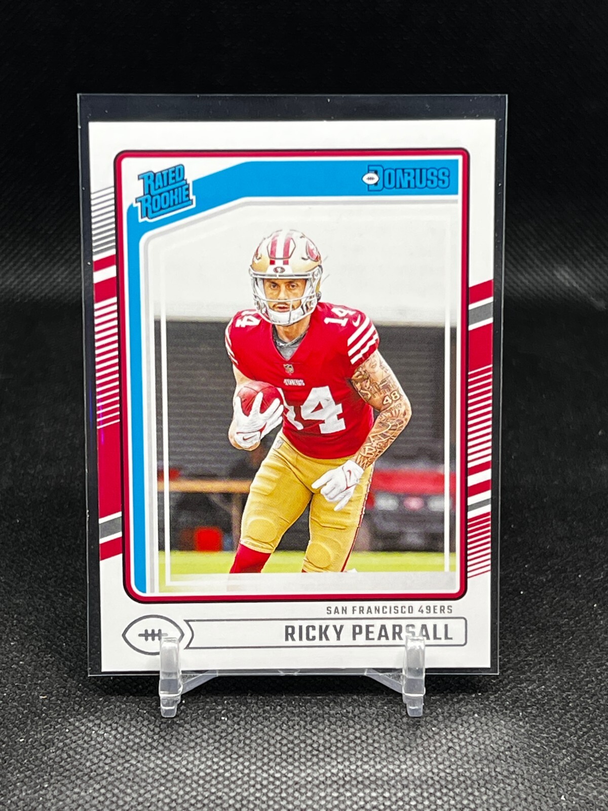 2024 Donruss Football Rated Rookie Ricky Pearsall #318 RC