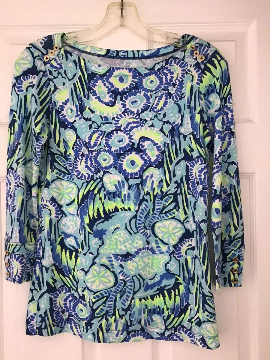 Lilly pulitzer top sand dollar print