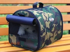 Pet Dog Cat Carrier Breathable Comfort Shoulder Bag Travel Tote Case w Handle