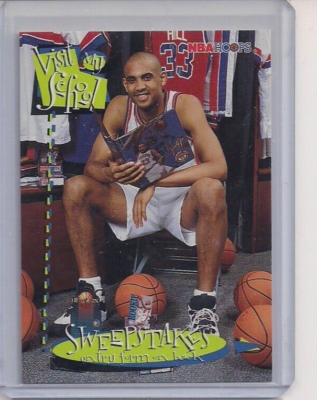 1995-96 NBA Hoops Visit My School Sweepstakes Grant Hill | eBay