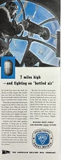 1940s American Rolling Mill Co Sheet Metals WWII Bottled Air Gunner VTG Print Ad