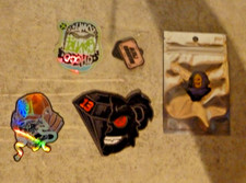 HOOK AND LATCH PATCHES  DECALS 5 PIECES  