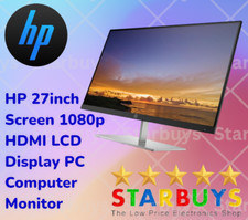 HP Pavilion 27" Inch Quantum PC Computer TV Monitor QHD With HDMI Lead Ref 28320