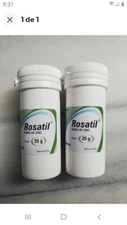 2 X ROSATIL CREAM 25g EA PASTA OXIDO DE ZINC FAST SHIPPING!   !!!HARD TO FIND!!!