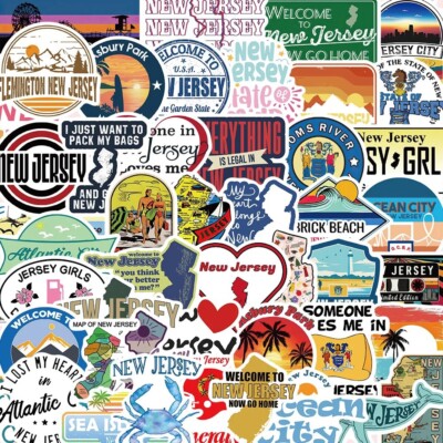 Vetores De Silhueta Do Mapa De New Jersey Carimbo Oval E Mais Imagens - Foto 6