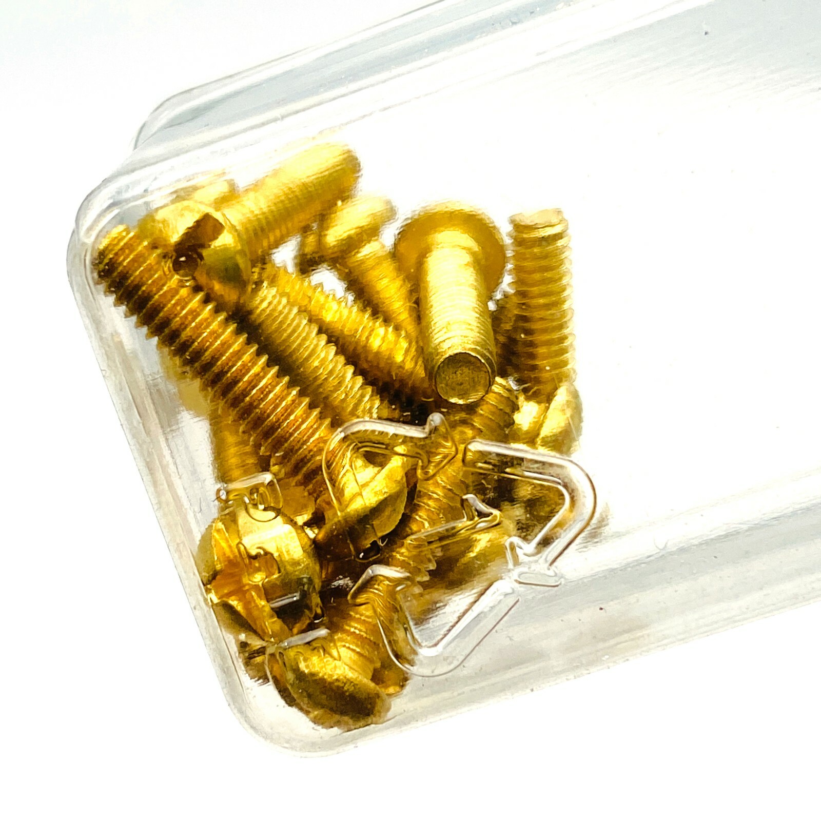 CrownBolt 33732 Brass Machine Screws 832 x 3/4" Round Head Combo 15