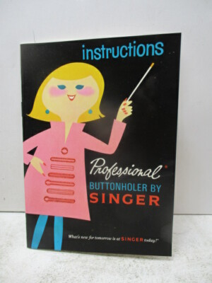 Singer Professional Buttonholer Slant Needle Zig-Zag Machines