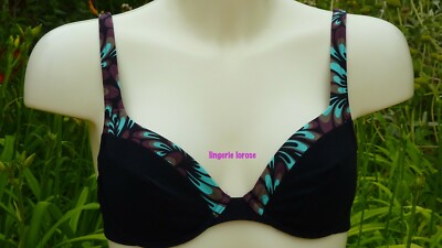 Maillot De Bain 2 Pièces Rasurel Formentera - Taille 5C - Noir Neuf Avec Étiquettes