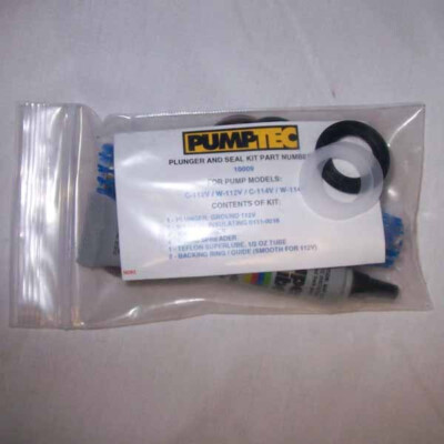 Pumptec Pumptec 10001 Kit A 250psi Plunger and Seals fixes 112T, 114T, And AP50 ...