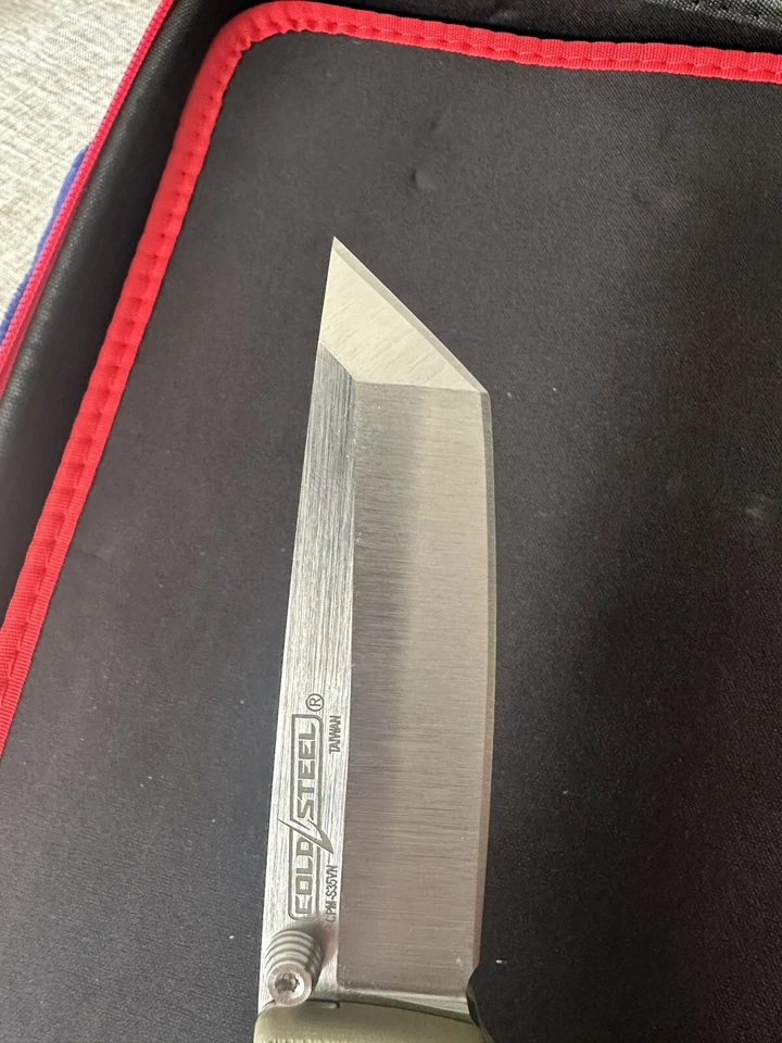 Cold Steel SR1 Folding Knife 4" CPM S35VN Steel Blade G10 Handle Set - Image 4 of 4