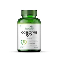 Simply Herbal CoQ10 Natural Coenzyme Q10 Tablets with Bioperine Antioxidant