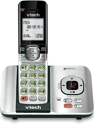 VTech CS6529 DECT 6.0 Handsets Cordless Phone w/Answering System ~NEW~