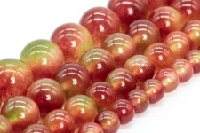 Watermelon Malaysian Jade Beads Grade AAA Round Loose Beads 6/8/10/12MM