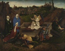 Jan van Eyck or both - The Three Marys Giclee Fine Art Print on Canvas 48"