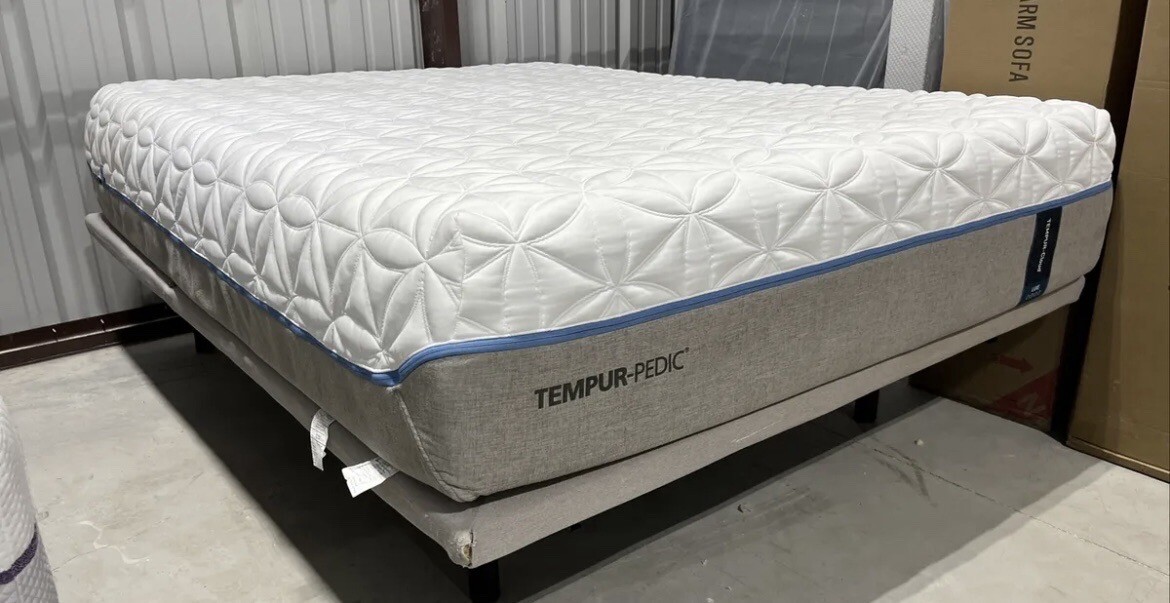 TempurPedic CLOUD Elite SOFT 12.5" MATTRESS King Size 6299 Last Years LuxeAdapt eBay