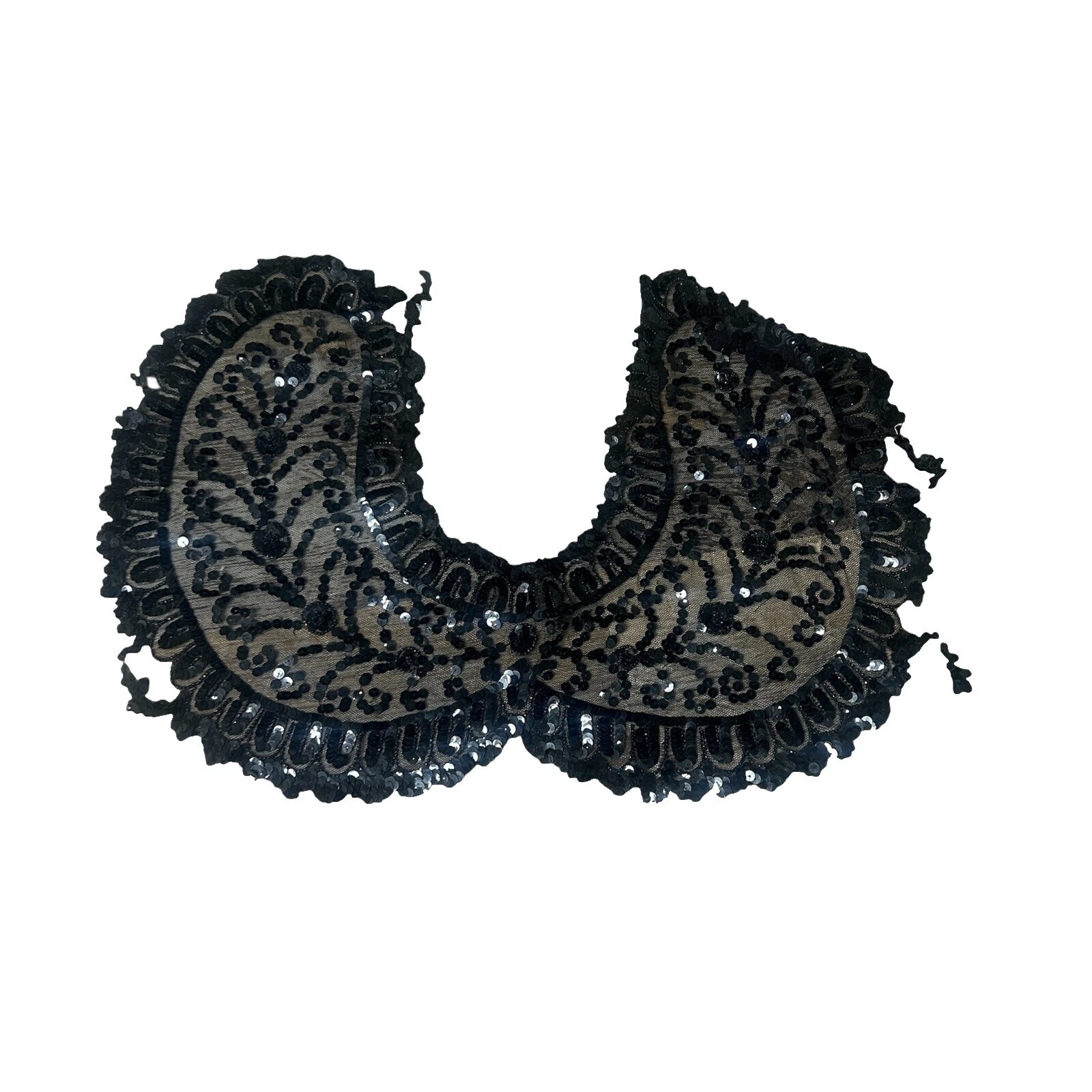 Bufandas y estolas Negro Con cuentas para mujer Geométrico