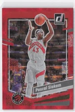 2023-24 Donruss Pascal Siakam #132 International Red Holo