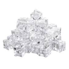 Ice Cubes Drinks Plastic Ice Cubes Acrylic Ice Cubes Ice Cubes Reusable Clear