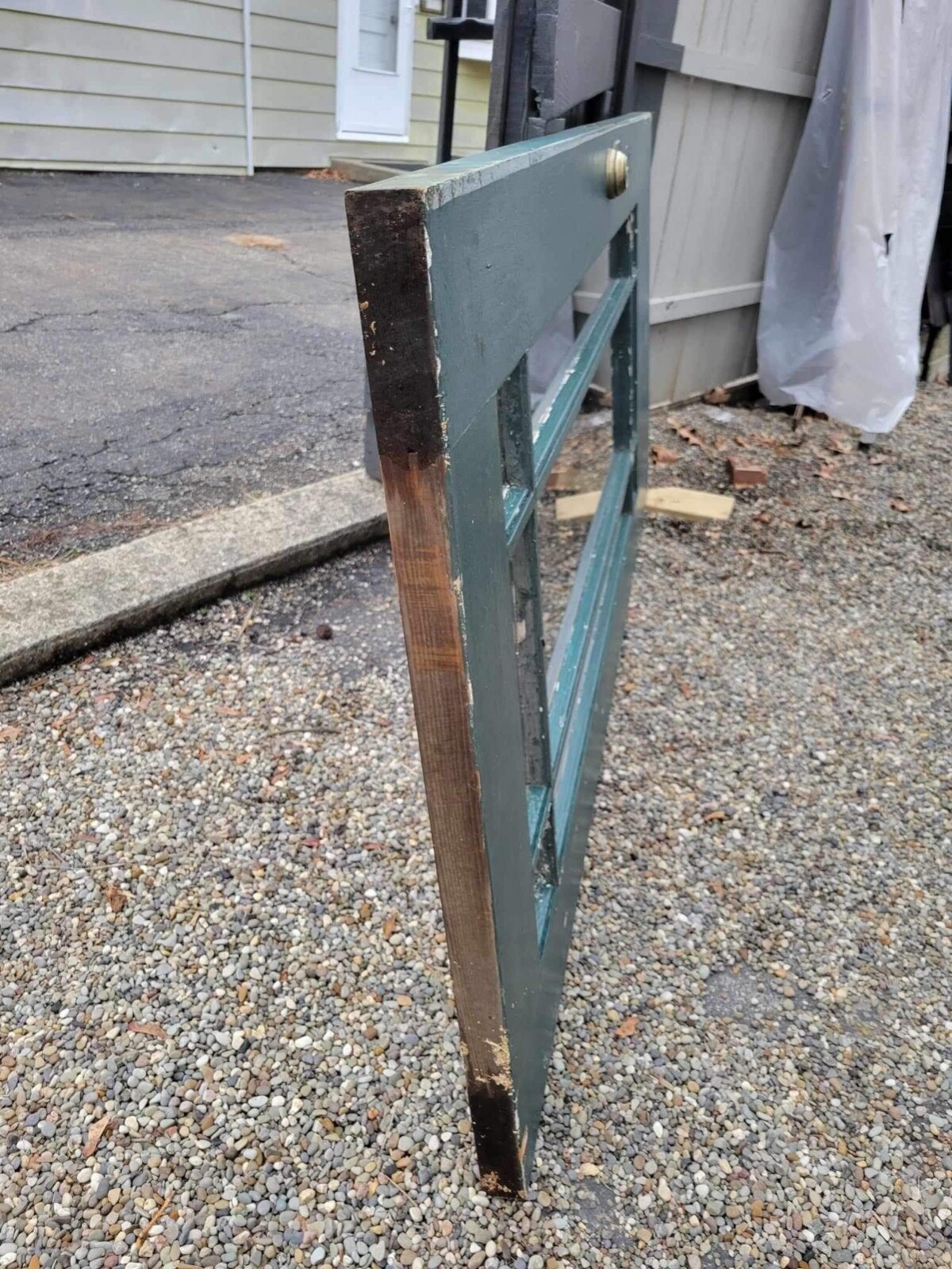 Antique Solid Wood Exterior Door eBay