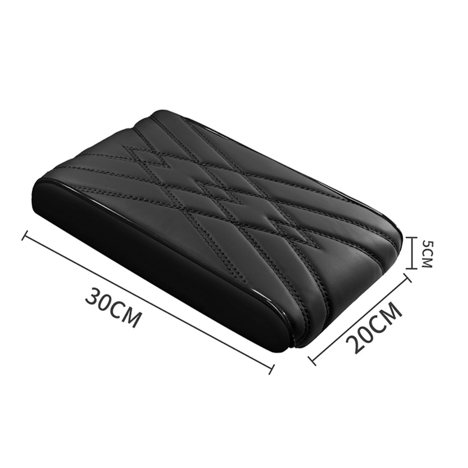 Thick Car Armrest Cushion Cover Center Console Box Pad Protector Pad ...
