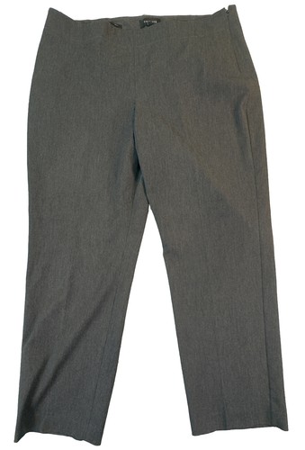 Talbots Womens Size 20 Curvy Gray Side Zip Close Workwear Timeless Classic