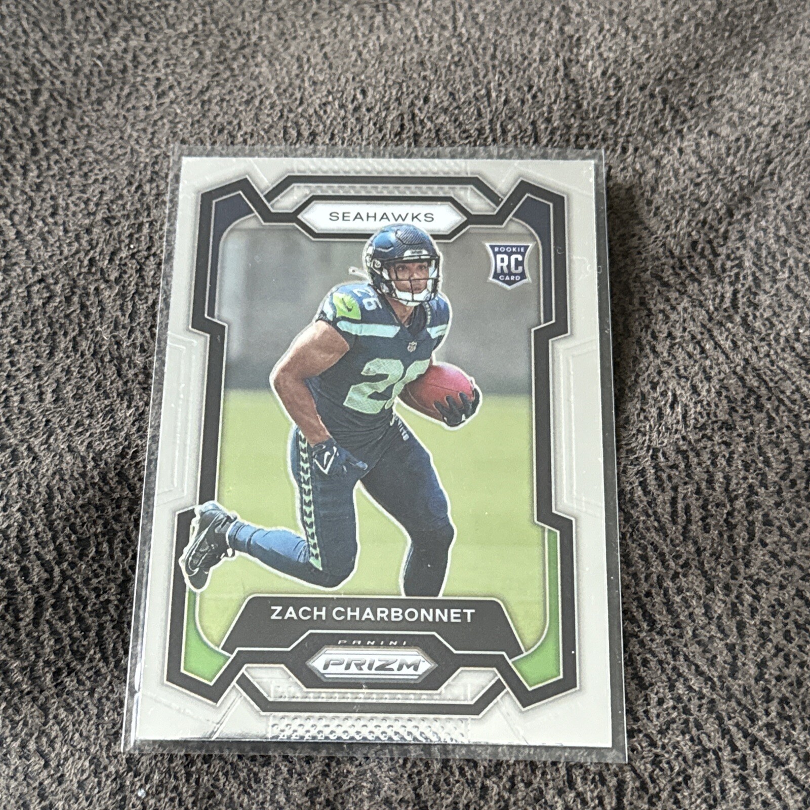 Zach Charbonnet 2023 Panini Prizm Rookie Card RC Seattle Seahawks #392 Base