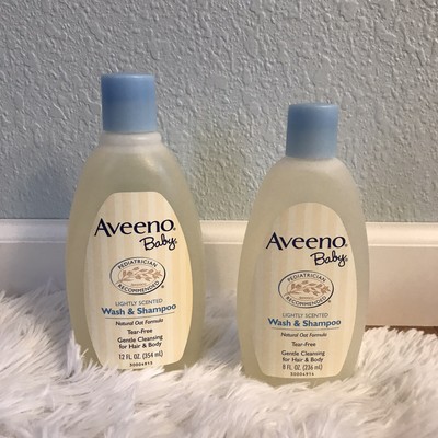 aveeno baby wash and shampoo 8 oz