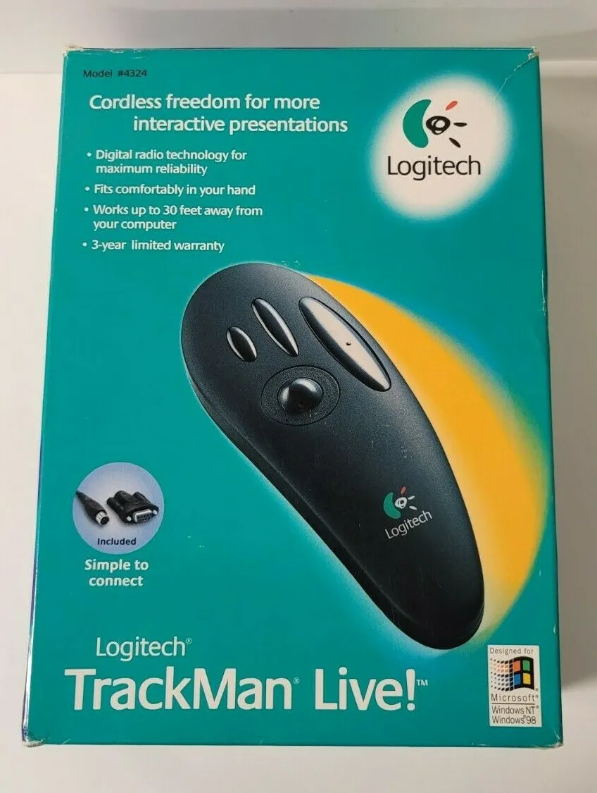 Logitech Live 904324-0403 Cordless Mouse Model: 4324 | eBay