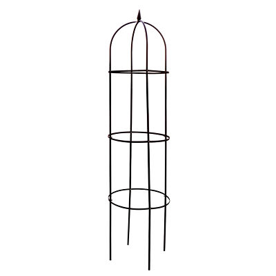 Stahl (!!) Rankhilfe 2m Obelisk Rankgitter Rosenturm Rosensäule Pergola