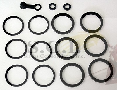 KAWASAKI ZX600G NINJA ZX-6R FRONT BRAKE CALIPER REBUILD KIT 1998
