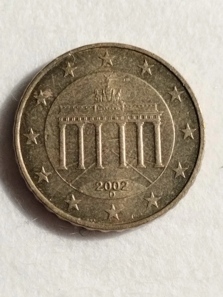 2002 D German 10 Cent Euro In Prestine Condition. 1st Edition. - Image 4 of 4