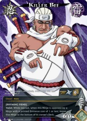 Killer Bee - PR-068 - Promo - 1st Edition Promo Cards Damaged - Naruto