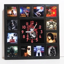 Ozzy Osbourne Wall Clock Rock Band Album LP CD Cover Replica Art