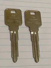 Vintage Mazda MZ19 key blanks pack of 2