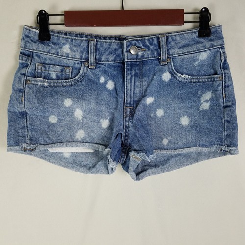 DL 1961 Denim Shorts Womens 24 Blue Jean Low Rise Renee Distressed Actual W30