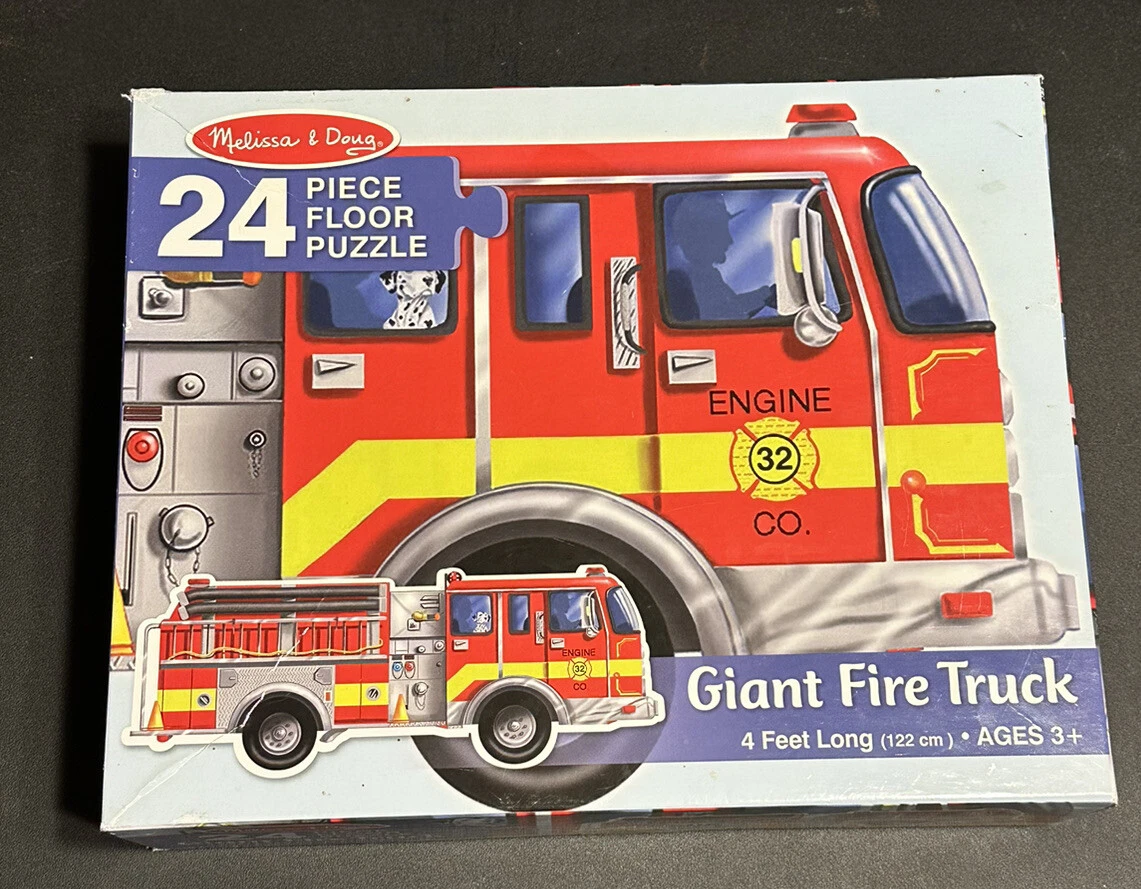 Melissa and best sale doug fire truck