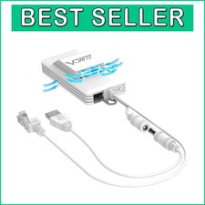 1200Mbps Dual Band WiFi Extender with Cooling Fan  Ethernet Port for Stability