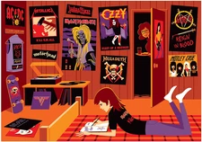 Shag Summer of 86 Poster Art Print Limited Edition Josh Agle SDCC 2025