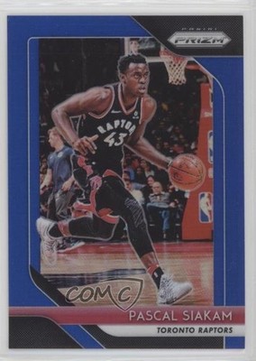 2018-19 Panini Prizm Blue Prizm 17/199 Pascal Siakam #83 s3g