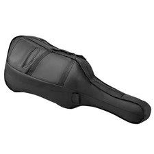 4/4 Full Size Cello Case 6 In. Black Backpack Nylon Waterproof with Reinforced H