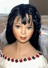 Paradise Galleries Native American doll Swirling Waters Southwest w/ coa & box