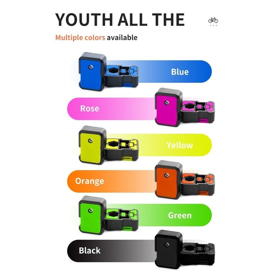 Lightweight ABS Bottle Cage Mount for Foldable Bike Frame Installation ...